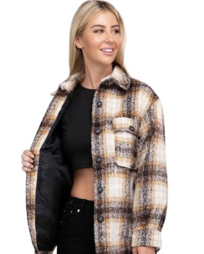 wholesale flannel jacket